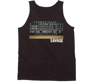 Boston Fenway Scoreboard Savage 19 to 3 New York Beat Down Baseball Fan T Shirt - image_54c23a89-3014-4c22-91a3-72c9fa1839d6