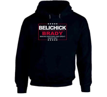 Load image into Gallery viewer, Bill Belichick and Tom Brady Making New England Great Since 2001 Football Fan T Shirt - image_54cf1b58-0c94-4969-a683-3e79862391cd