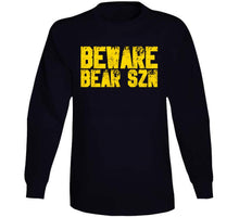 Load image into Gallery viewer, Beware Bear Szn Boston Hockey Fan T Shirt - image_559ea220-4842-4b0d-99fe-1a30ab1d4596