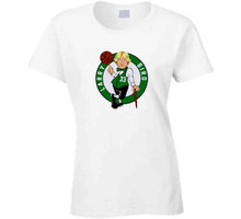 Load image into Gallery viewer, Larry Bird Boston The Logo Boston Basketball Fan T Shirt - image_57690cc4-4261-4119-9bbf-517fde78639b