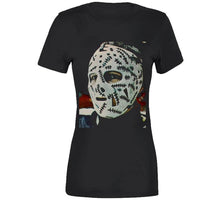 Load image into Gallery viewer, Gerry Cheevers Goalie Mask Boston Hockey Fan v3 T Shirt - image_57b4a452-b65a-4af3-a200-068dde7b5edc