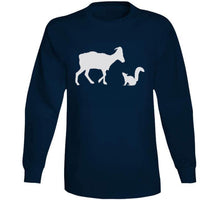 Load image into Gallery viewer, Julian Edelman Tom Brady The Goat and The Squirrel New England Football Fan T Shirt - image_5801495e-ec6b-4ab3-9b3d-bc4a818a5429