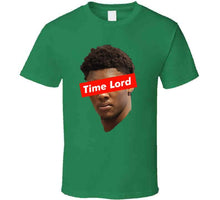 Load image into Gallery viewer, Robert Williams Time Lord Parody Boston Basketball Fan T Shirt - image_58c2c4a7-8fba-4098-b424-84832f609a94