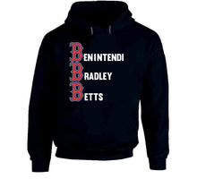 Load image into Gallery viewer, Killer Bs Benintendi Betts Bradley Boston Baseball Fan T Shirt - image_58e982d2-9697-4499-8727-e4684ed066d8