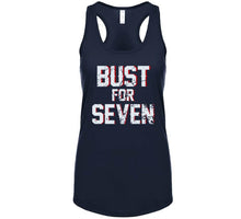 Load image into Gallery viewer, Bust For Seven New England Football Fan T Shirt - image_5931475c-0f90-4986-9a1c-7f92e0182a94