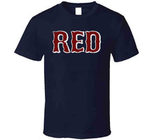 Load image into Gallery viewer, Boston Baseball Fan RED Distressed T Shirt - image_5a6894b7-9dff-4c12-89af-fb164cf05ef7