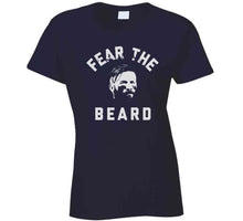 Load image into Gallery viewer, Julian Edelman Fear The Beard New England Football Fan T Shirt - image_5a8bc06b-6044-4b6b-b5be-6d2465d289c5