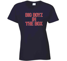 Load image into Gallery viewer, Big Boyz In The Box Boston Baseball Fan T Shirt - image_5b492aed-3103-4e0b-a648-4f490c1ad784