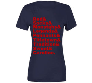 Boston Baseball Fan Tradition Names T Shirt - image_5c8a0985-91be-4a5c-bbc3-d4656b99b019