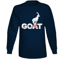 Load image into Gallery viewer, Goat Top Of The Mountain New England Football Team T Shirt - image_5cd6a385-68d5-4fa6-b09b-fa0b3de52f3f