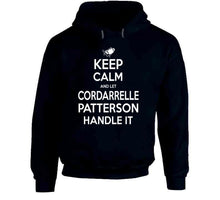 Load image into Gallery viewer, Cordarrelle Patterson Keep Calm New England Football Fan T Shirt - image_5d95d83f-10f4-47f7-89a5-7e6090df51eb
