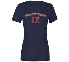 Load image into Gallery viewer, Brock Holt Brocktober 12 Boston Baseball Fan Distressed T Shirt - image_5dca9192-09a3-40a8-9804-305dc5950d97