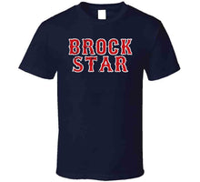 Load image into Gallery viewer, Brock Holt Brockstar Boston Baseball Fan T Shirt - image_5e521d6e-4462-49d2-9f93-c2e35e6dd74a