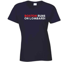 Load image into Gallery viewer, Boston Runs On Lombardi City Of Champions Football Fan T Shirt - image_5e73fbb3-fbd5-48a8-a3bd-6a90659c7420