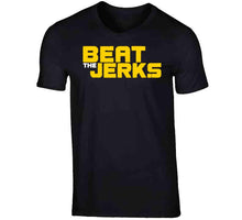 Load image into Gallery viewer, Beat the Jerks Boston Hockey Fan T Shirt - image_5e75d996-385b-485e-a93a-5bbb31ecae00