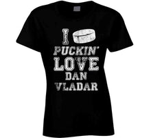 Load image into Gallery viewer, Dan Vladar I Love Boston Hockey Fan T Shirt - image_5e7c96f2-223c-4877-a3bd-a69988369730