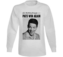 Load image into Gallery viewer, New England Wins Again Biff Back To The Future  Football Fan T Shirt - image_5ef96b5a-c1dc-401d-863e-d63daf3c37d6