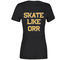 Load image into Gallery viewer, Skate Like Orr Boston Hockey Fan T Shirt - image_5f77d59c-16dc-4542-8c6a-0bc2eccc30ae