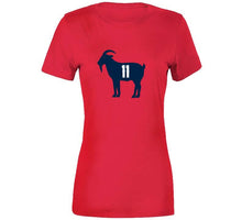 Load image into Gallery viewer, Julian Edelman Goat  New England Football Fan T Shirt - image_5f99b8e1-a2d4-48c0-a679-30de8342089c