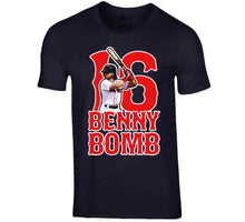 Load image into Gallery viewer, Andrew Benintendi Benny Bomb Boston Baseball Fan T Shirt - image_60e967ce-086b-4c7e-88e1-50f7e4aeb2c8