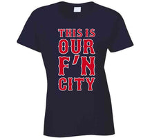Load image into Gallery viewer, David Ortiz This Is Our FN City Boston Baseball Fan T Shirt - image_61040341-42a7-4f80-857e-8503e9c61d12