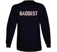 Load image into Gallery viewer, Baddest Mofo On The Planet Tom Brady Football Fan T Shirt - image_622db585-cd86-4541-96f4-1eba97bbebc8