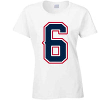 Load image into Gallery viewer, 6 Titles New England Football Fan v3 T Shirt - image_628d83b5-4bd0-4ffd-a884-b083d0d37125