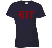 Load image into Gallery viewer, Boston Area Code Boston Baseball Fan T Shirt - image_62ae628c-9692-444f-9b87-7b135c366a41