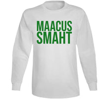 Load image into Gallery viewer, Marcus Smart Maacus Smaht Boston Basketball Fan T Shirt - image_632d4adb-6105-4524-a2b4-1690b75decc3