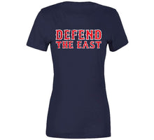 Load image into Gallery viewer, Defend The East Boston Baseball Fan Distressed T Shirt - image_63e0f5e9-6efc-4c36-95fe-fe70f38b3a3e