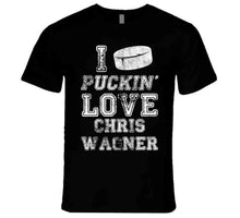 Load image into Gallery viewer, Chris Wagner I Love Boston Hockey Fan T Shirt - image_6406aab9-e6bc-4670-adab-b1e27b8dc0c8