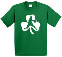 Load image into Gallery viewer, Kyrie Irving Boston Basketball Team Clover Silhouette Green T Shirt - image_64417c5b-8a82-4a1f-80b8-a2af2a549d20
