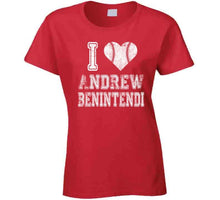 Load image into Gallery viewer, Andrew Benintendi I Heart Boston Baseball Fan T Shirt - image_647977f4-eb2b-40fd-b74a-805b5cb6c3b6