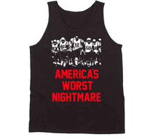 Load image into Gallery viewer, America&#39;s Worst Nightmare New England Football Fan T Shirt - image_64dd5e29-2073-42f4-b551-1c05aa0c7271