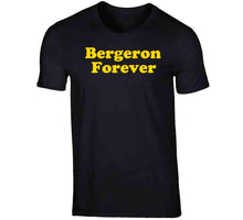 Load image into Gallery viewer, Patrice Bergeron Forever Boston Hockey Fan T Shirt - image_65b6a241-9f68-4af9-a2f5-55162615d0c3