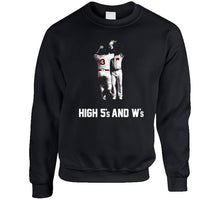 Load image into Gallery viewer, High 5s And Ws Boston Baseball Fan T Shirt - image_65c0e59d-b596-4837-8d6b-c764bcd6e8b3