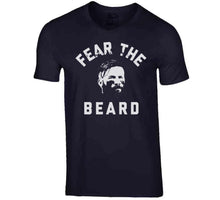 Load image into Gallery viewer, Julian Edelman Fear The Beard New England Football Fan T Shirt - image_65db4688-1af6-4789-98d8-9e83c64dccbd