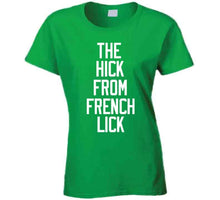 Load image into Gallery viewer, Larry Bird The Hick From French Lick Larry Legend Basketball Fan T Shirt - image_6605c14c-ebd1-4b8e-9b41-9bcdb9059d15