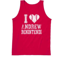 Load image into Gallery viewer, Andrew Benintendi I Heart Boston Baseball Fan T Shirt - image_66e0ff11-7854-4d3d-beee-dbc7c1450814