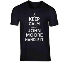 Load image into Gallery viewer, John Moore Keep Calm Boston Hockey Fan T Shirt - image_69fd2938-3ecf-4e10-be98-38c413ea2272