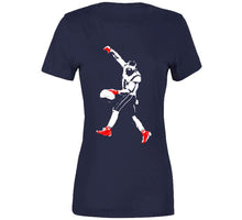 Load image into Gallery viewer, Julian Edelman Silhouette MVP New England Football Fan T Shirt - image_6a919b6d-2fba-4278-ad9b-ff48e7ef2433
