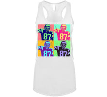Load image into Gallery viewer, Rob Gronkowski The Gronk Warhol Style New England Football Fan T Shirt - image_6aac59ef-4f49-477a-93c4-9a788f9a9612