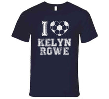Load image into Gallery viewer, Kelyn Rowe I Heart New England Soccer T Shirt - image_6b75f1cf-b27a-40c2-b47c-ddb3bf8f368e