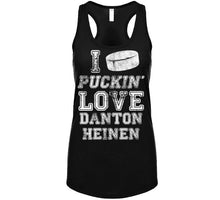 Load image into Gallery viewer, Danton Heinen I Love Boston Hockey Fan T Shirt - image_6b7d9475-02c4-4dc8-885e-c75ac35babf8