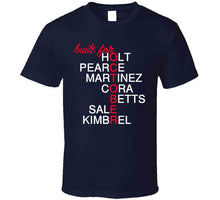 Load image into Gallery viewer, Built For October Boston Playoff Baseball Fan T Shirt - image_6c1dca4e-a842-42ff-82de-8a4b96b61d0e