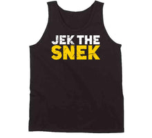 Load image into Gallery viewer, Jek The Snek Jake Debrusk Boston Hockey Fan T Shirt - image_6c4451a0-d686-4c6c-87d5-c784d7c3919c