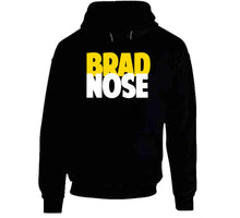 Load image into Gallery viewer, Brad Marchand Brad Knows Nose Boston Hockey Fan T Shirt - image_6d22d068-ec2f-4b78-8420-429e1d941792