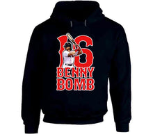 Load image into Gallery viewer, Andrew Benintendi Benny Bomb Boston Baseball Fan T Shirt - image_6df8062c-828d-467a-b195-f77ba2fb088b