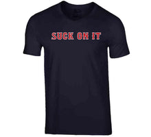 Load image into Gallery viewer, Alex Cora Suck On It New York Boston Baseball Fan T Shirt - image_6dff4acb-fe3f-4047-a2cd-90f847d54fc5