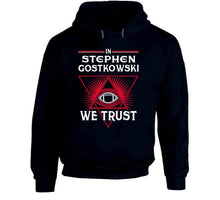 Load image into Gallery viewer, In Stephen Gostkowski We Trust New England Football Fan T Shirt - image_6e7bd9d5-a0ec-4e4c-b4d8-010c23f2c716